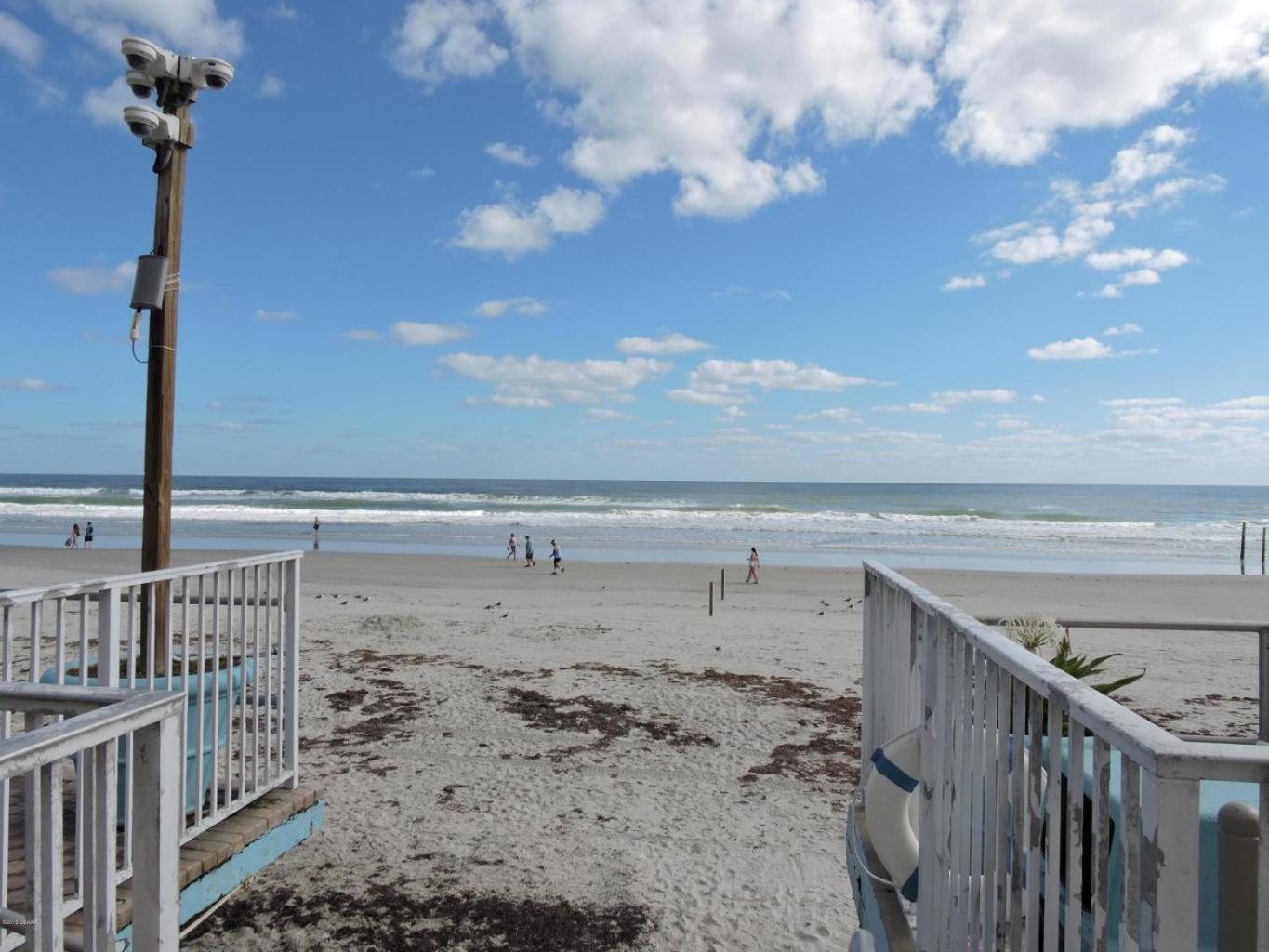 Ferienwohnung Ocean Breeze - Direct Ocean Front-Pool Is Open Daytona Beach Exterior foto