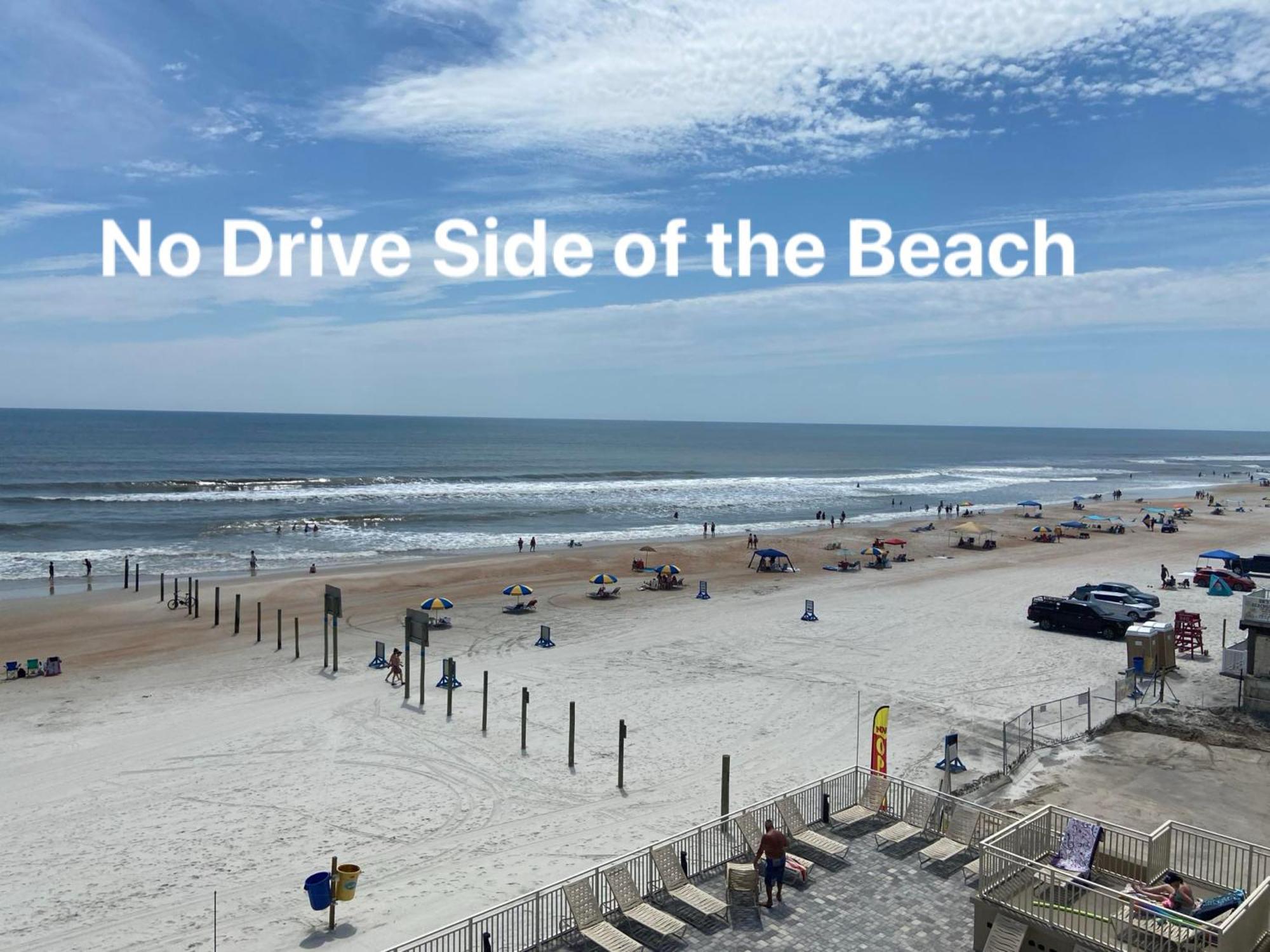 Ferienwohnung Ocean Breeze - Direct Ocean Front-Pool Is Open Daytona Beach Exterior foto