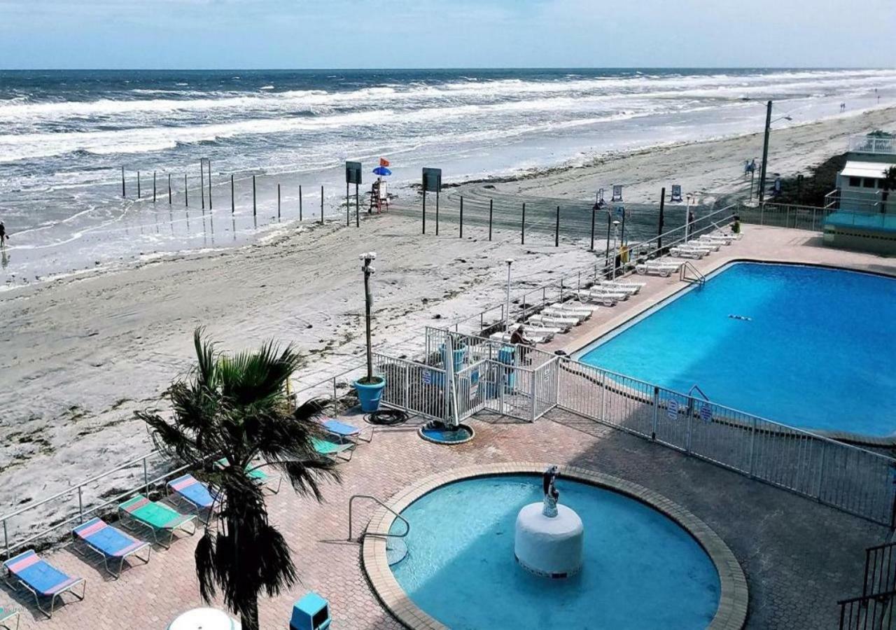 Ferienwohnung Ocean Breeze - Direct Ocean Front-Pool Is Open Daytona Beach Exterior foto