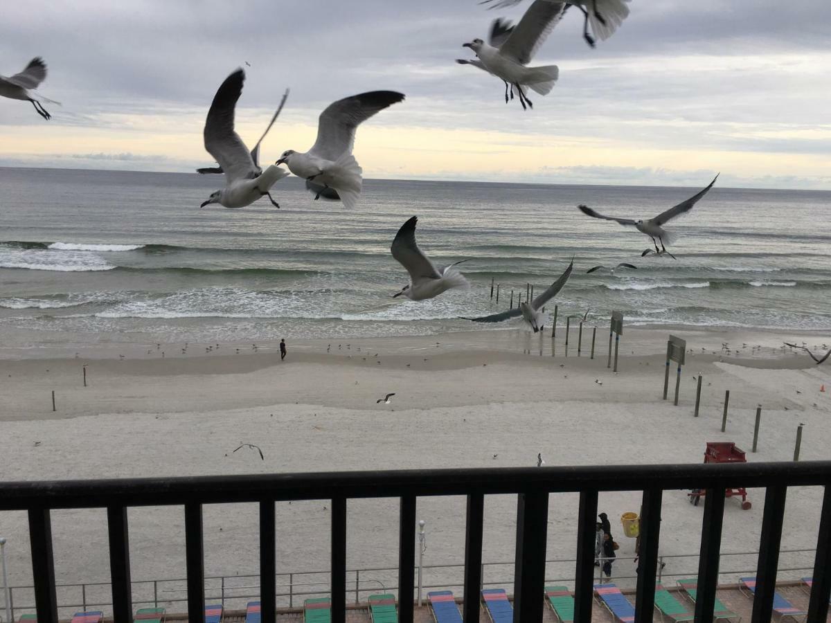Ferienwohnung Ocean Breeze - Direct Ocean Front-Pool Is Open Daytona Beach Exterior foto