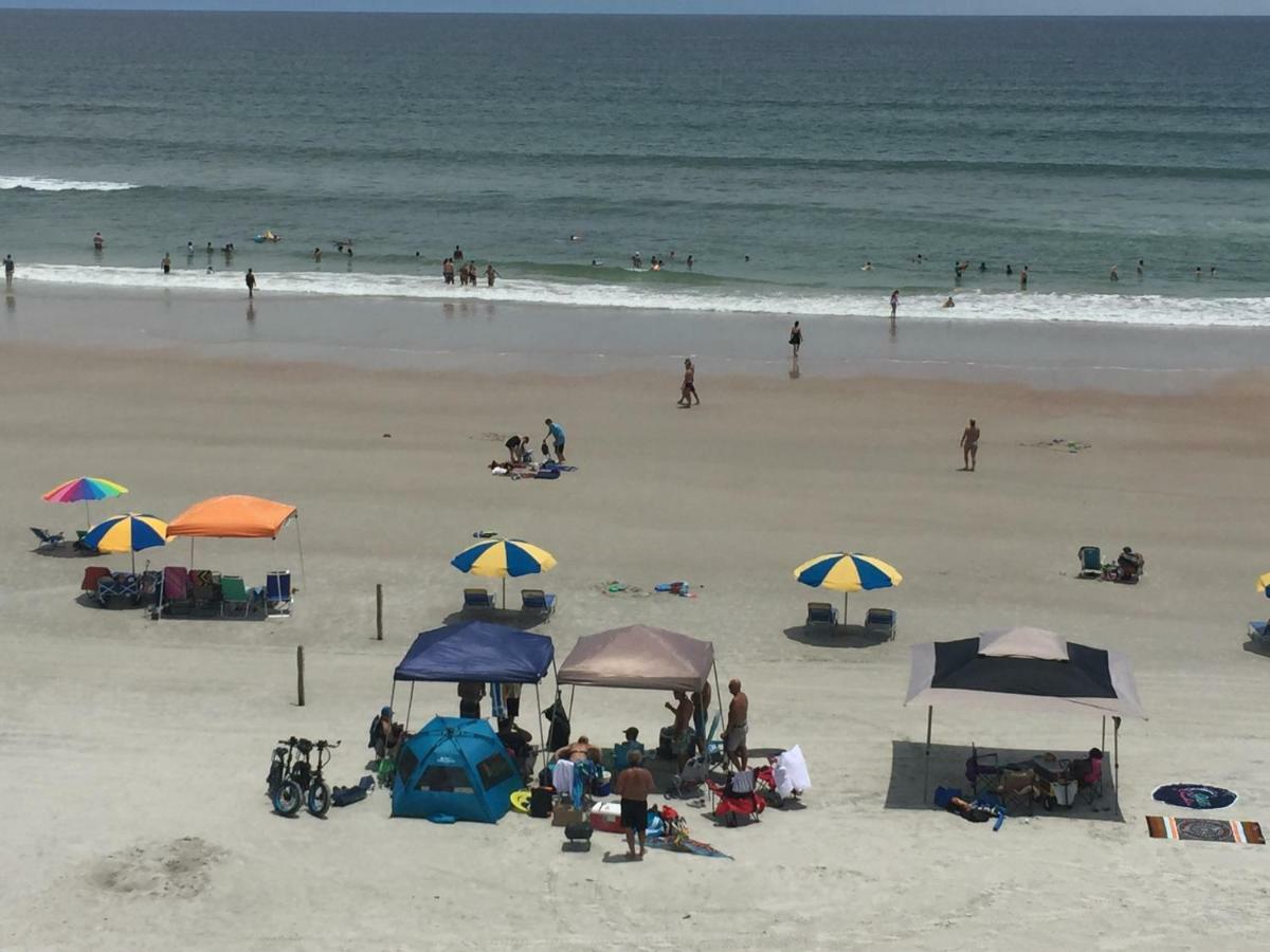 Ferienwohnung Ocean Breeze - Direct Ocean Front-Pool Is Open Daytona Beach Exterior foto