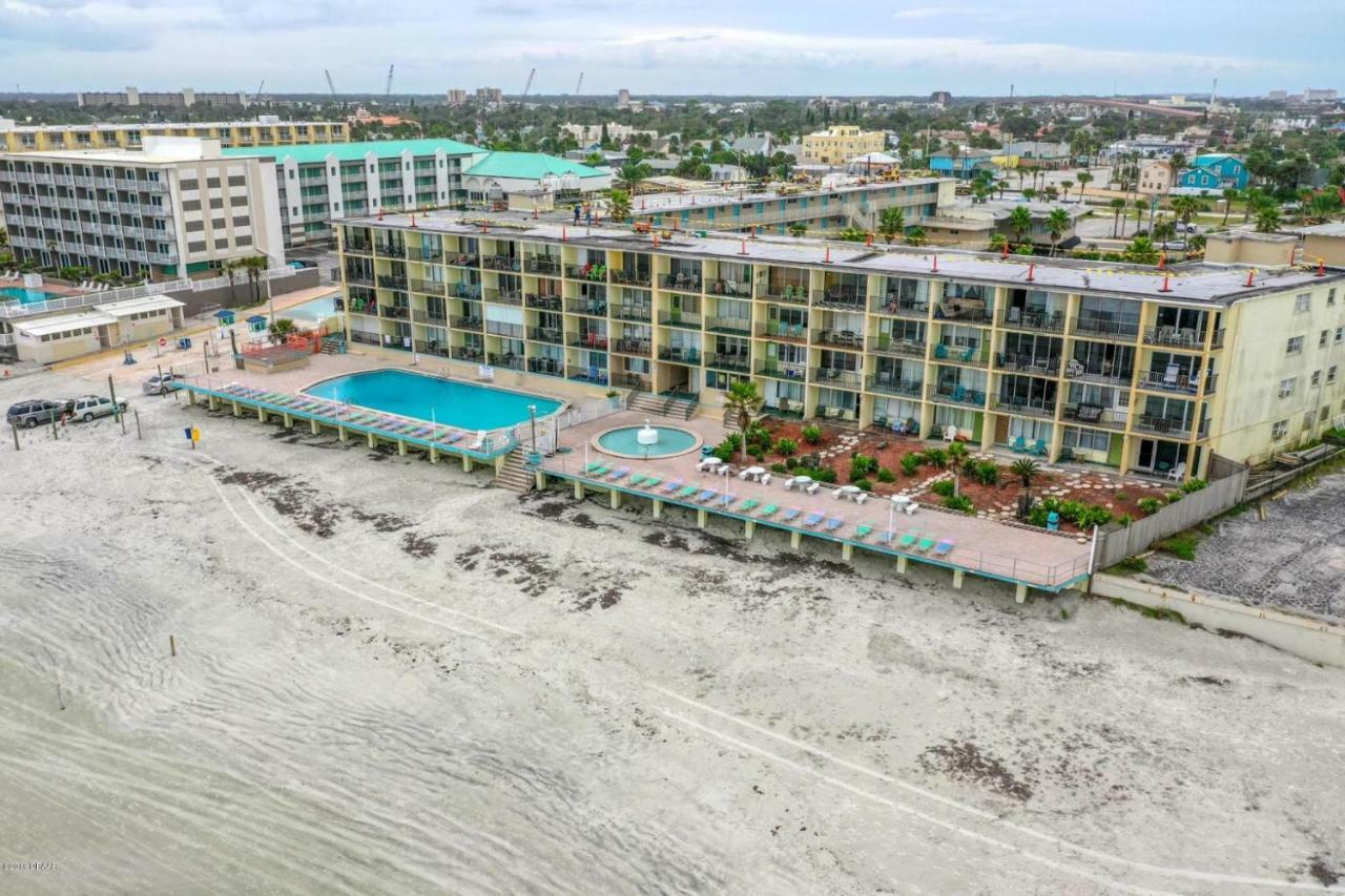 Ferienwohnung Ocean Breeze - Direct Ocean Front-Pool Is Open Daytona Beach Exterior foto