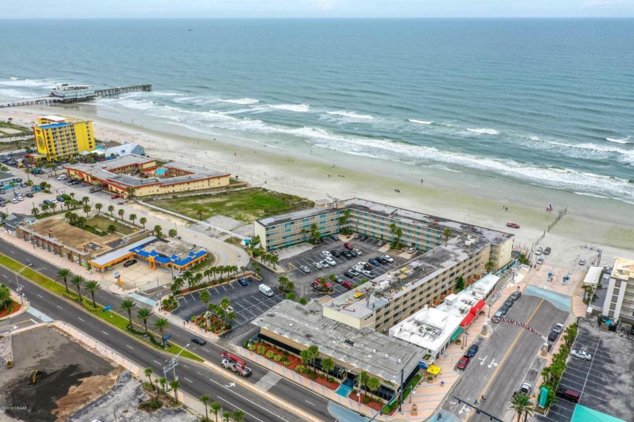 Ferienwohnung Ocean Breeze - Direct Ocean Front-Pool Is Open Daytona Beach Exterior foto